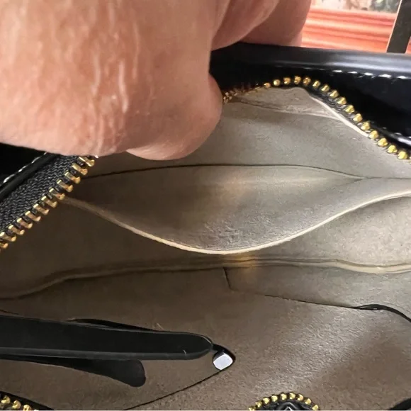 Polene Paris Black Leather Nodde Hobo Shoulder Crossbody Bag, adjustable strap - Picture 17 of 17